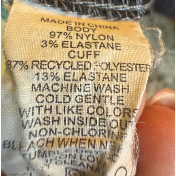 Women's Prana Gray Camo Patterned Joggers Cargo Pockets Tapered Size 10 - Picture 11 of 13